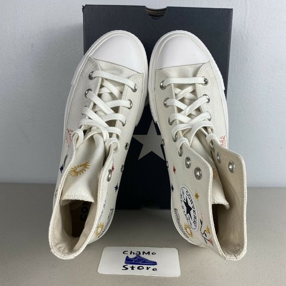 Converse Women’s Chuck Star It's Okay To Wander Platform - Picture 6 of 15